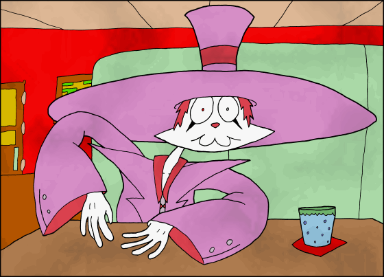 Lizzie Smithson stares at you. You must outstare her. You cannot win. Just to be clear, she's picking your pocket while she does this.